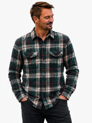 Jackson Flannel Shirt – Azure - New Arrival!