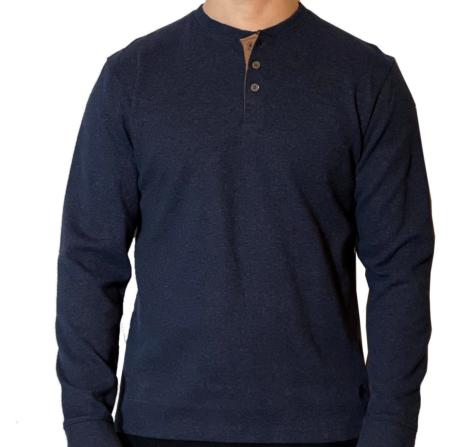 Fireside Henley - Black Heather Back in Stock!