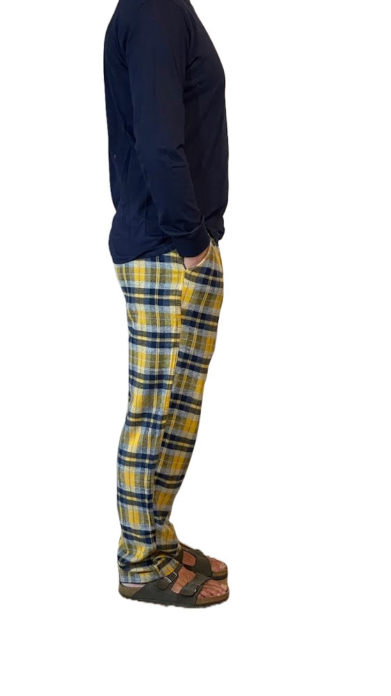 Cabin Jams - Gold/Navy - New Arrival!