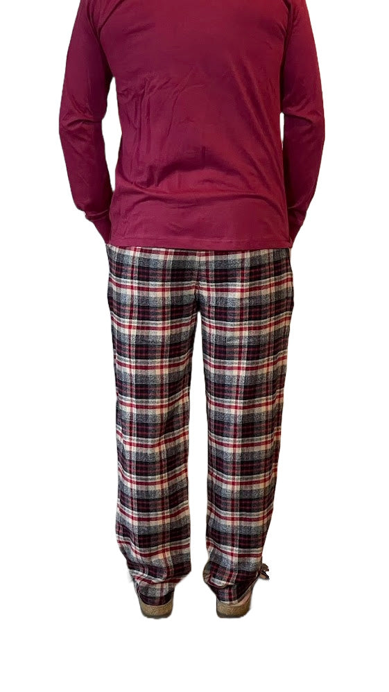 Cabin Jams - Red Black Twist