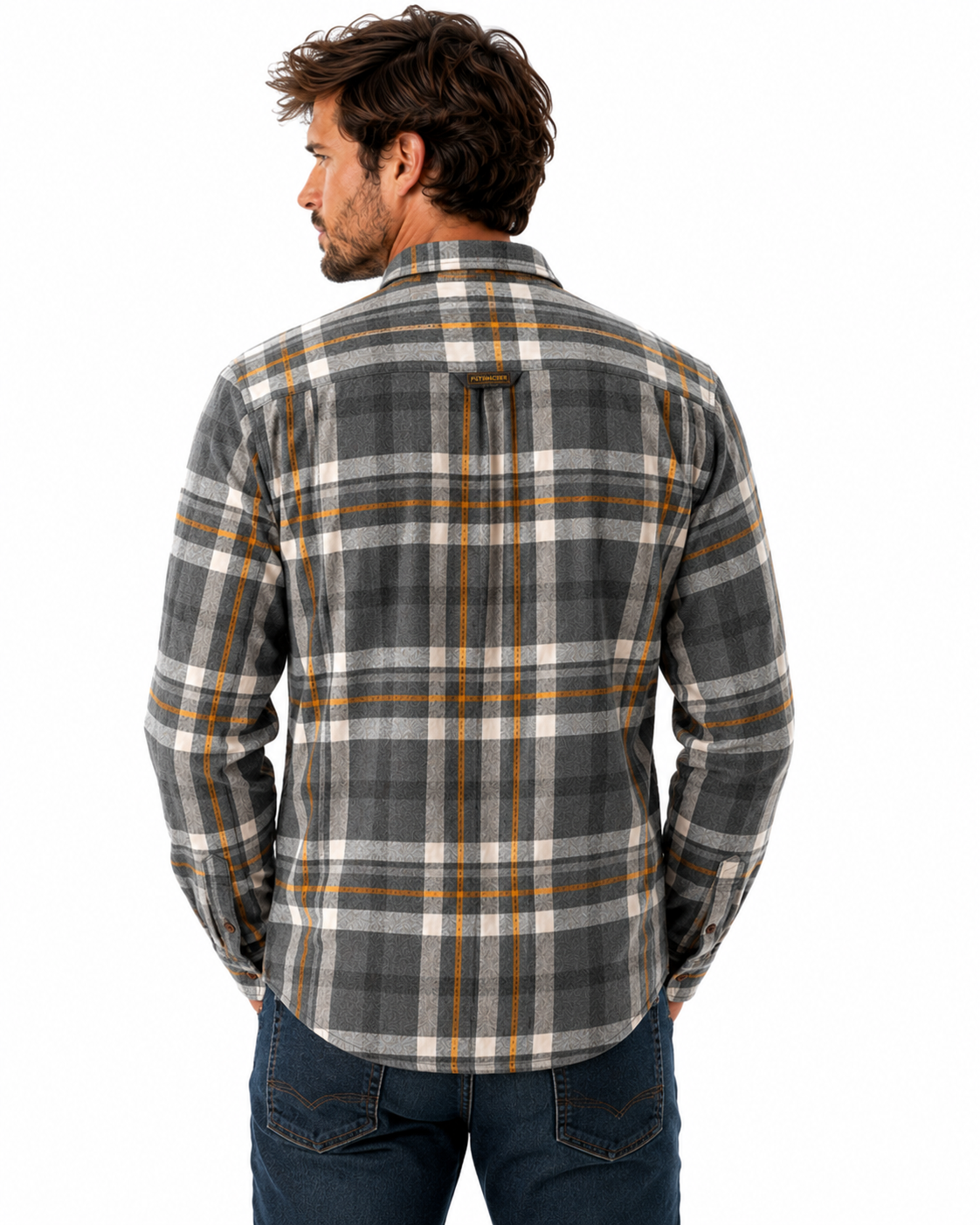 Granby Flannel Shirt - Heather Grey Just Arrived!