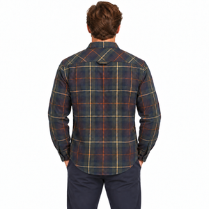 Granby Flannel Shirt - Olive Just Arrived!