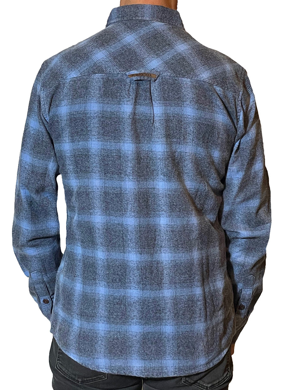 Granite Grindle Shirt – Dusty Blue Old Favorite, Back in Stock!