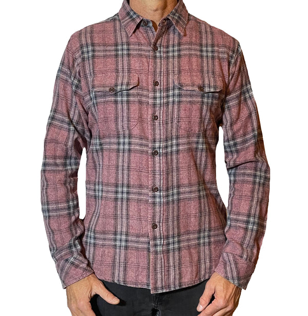 Granite Grindle Shirt – Dusty Red NEW Arrival!
