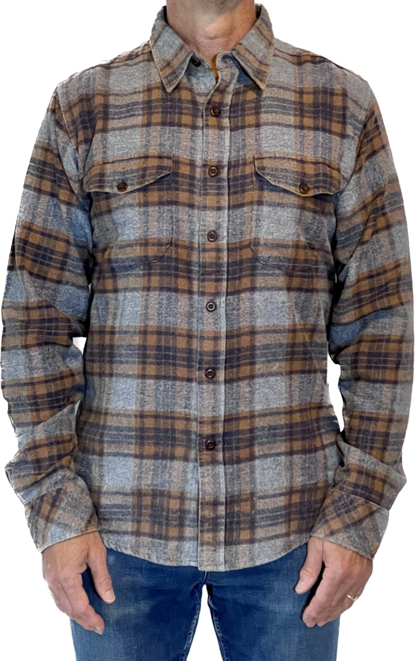 Granite Grindle Shirt – Cognac NEW Arrival!