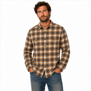 Granite Grindle Men's Shirt – Saffron