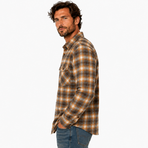 Granite Grindle Men's Shirt – Saffron