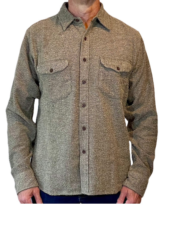 Cavalry Twill Shirt - Khaki - New Arrival!