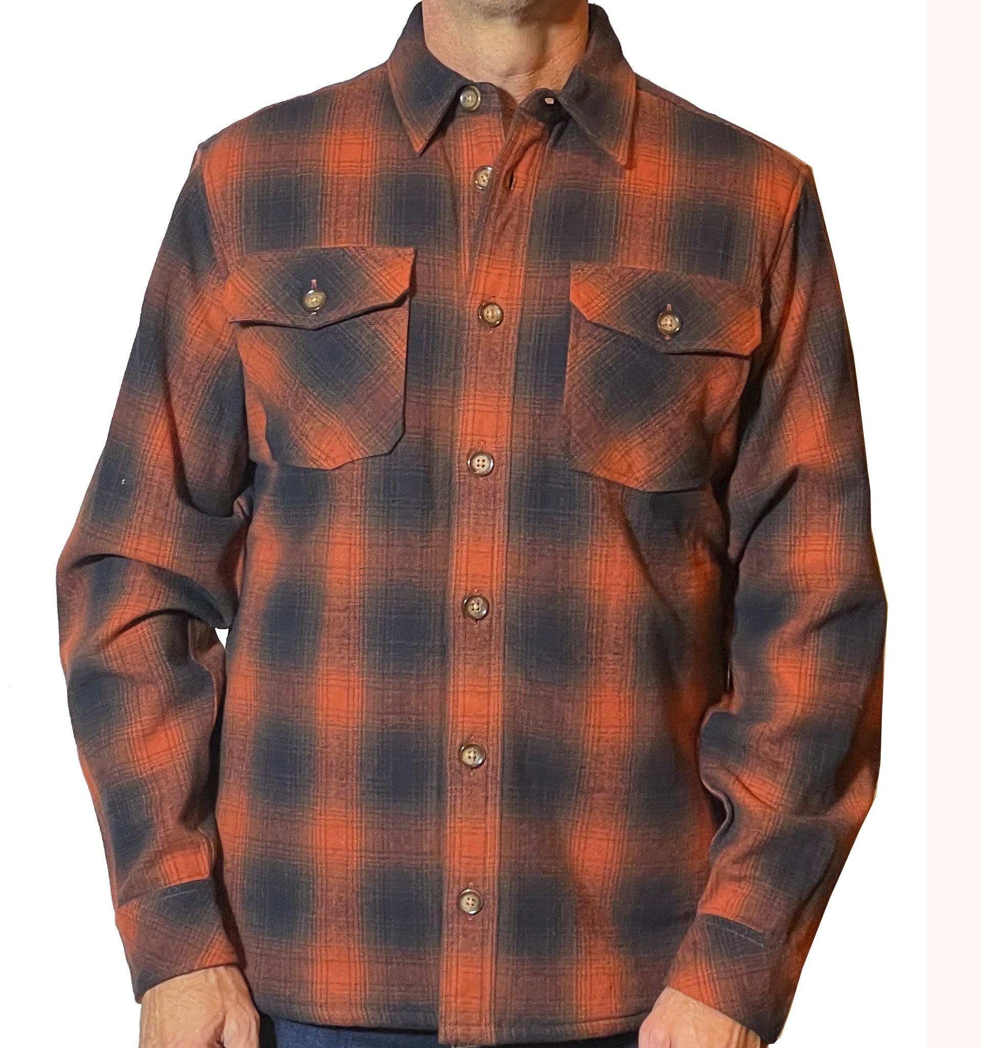 Camp Trail Sherpa Shirt Jak - Amber/Black