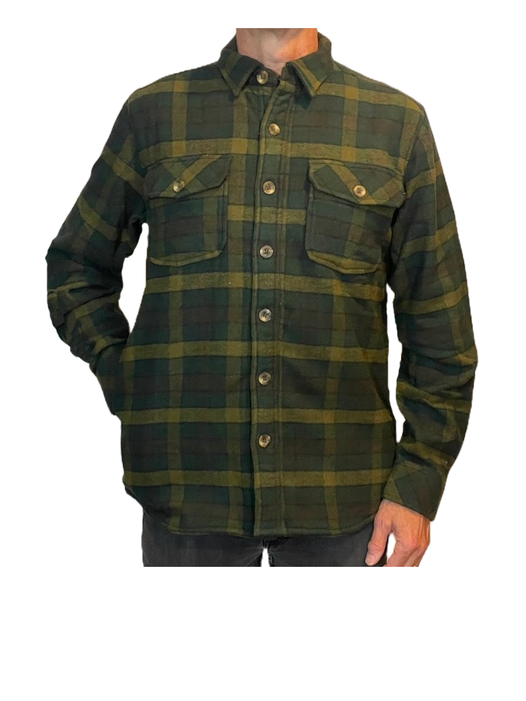 Camp Trail Sherpa Shirt Jak - Deep Pine - New Arrival!
