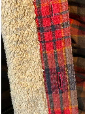 Camp Trail Sherpa Shirt Jak - Red/Taupe - New Arrival!