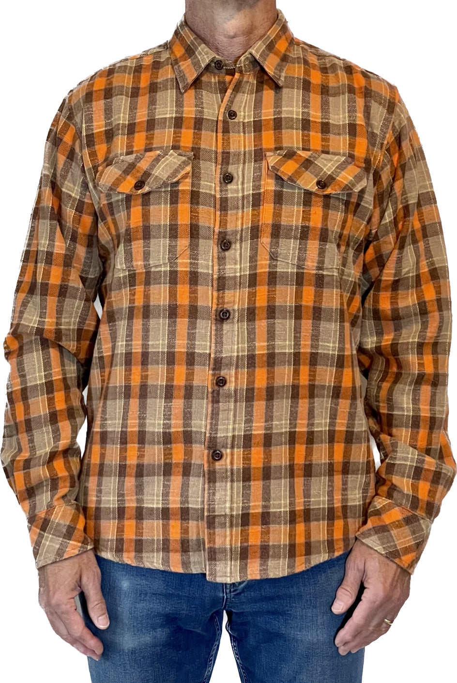 Jackson Flannel Shirt – Squash