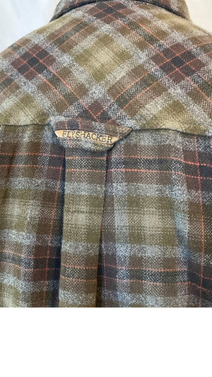 Jackson Flannel Shirt – Olive Heather