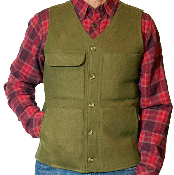 Ranger Wool Vest - Olive