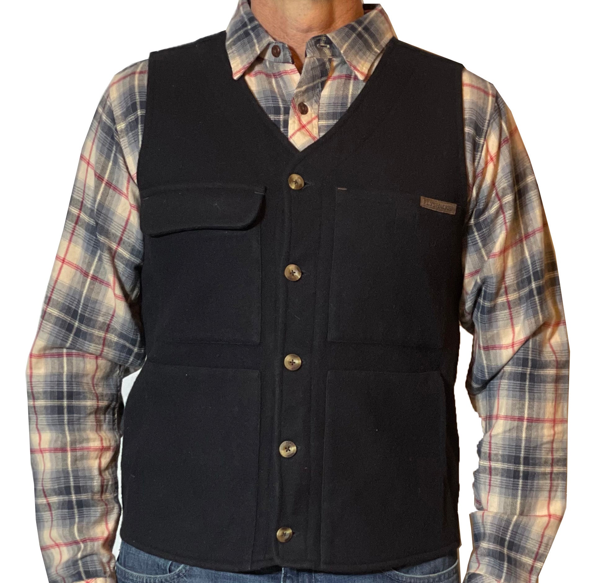 Ranger Wool Vest - Black