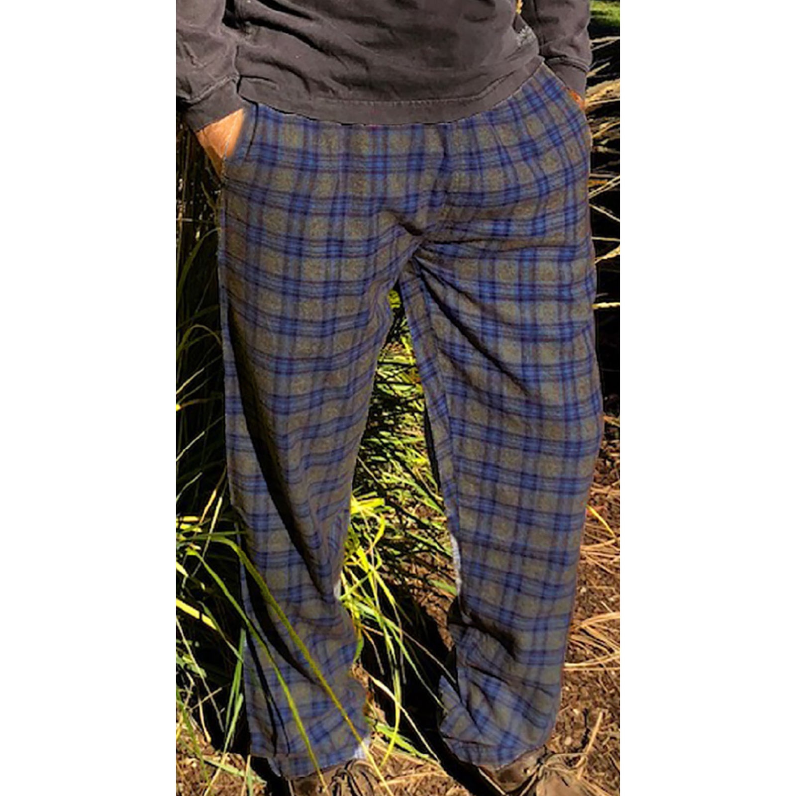 Cabin Jams - Grey/Indigo Now 40% off!