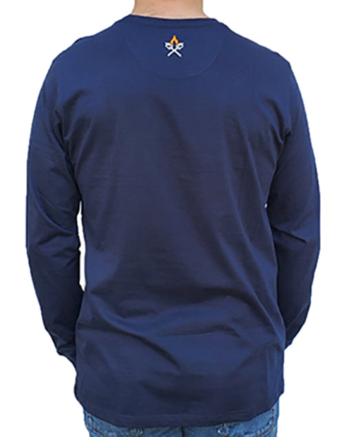 Top Notch Find Your Mellow L/S Tee - Navy