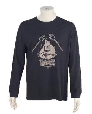 Top Notch Find Your Mellow L/S Tee - Navy