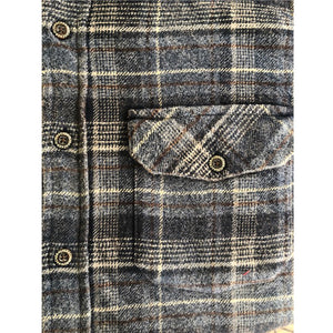 South Fork Grindle - Navy - Beefy 8 oz. Flannel
