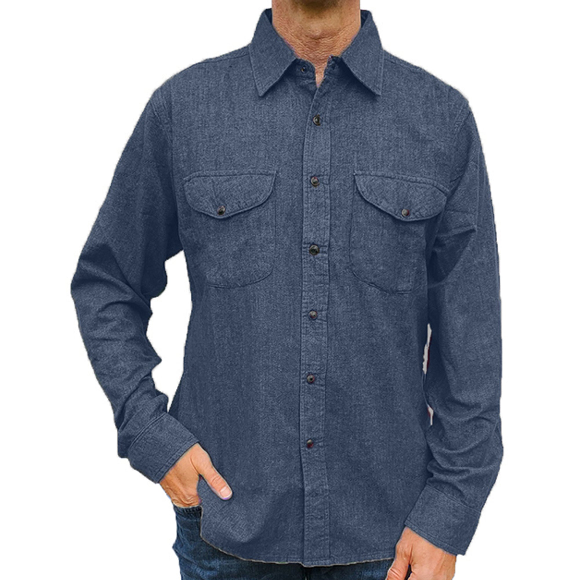 Shenandoah Solid Grindle - Indigo